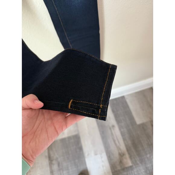 L’agence Avery High Waist Side Slit Skinny Jeans Deep Space Size 25 - Picture 4 of 5